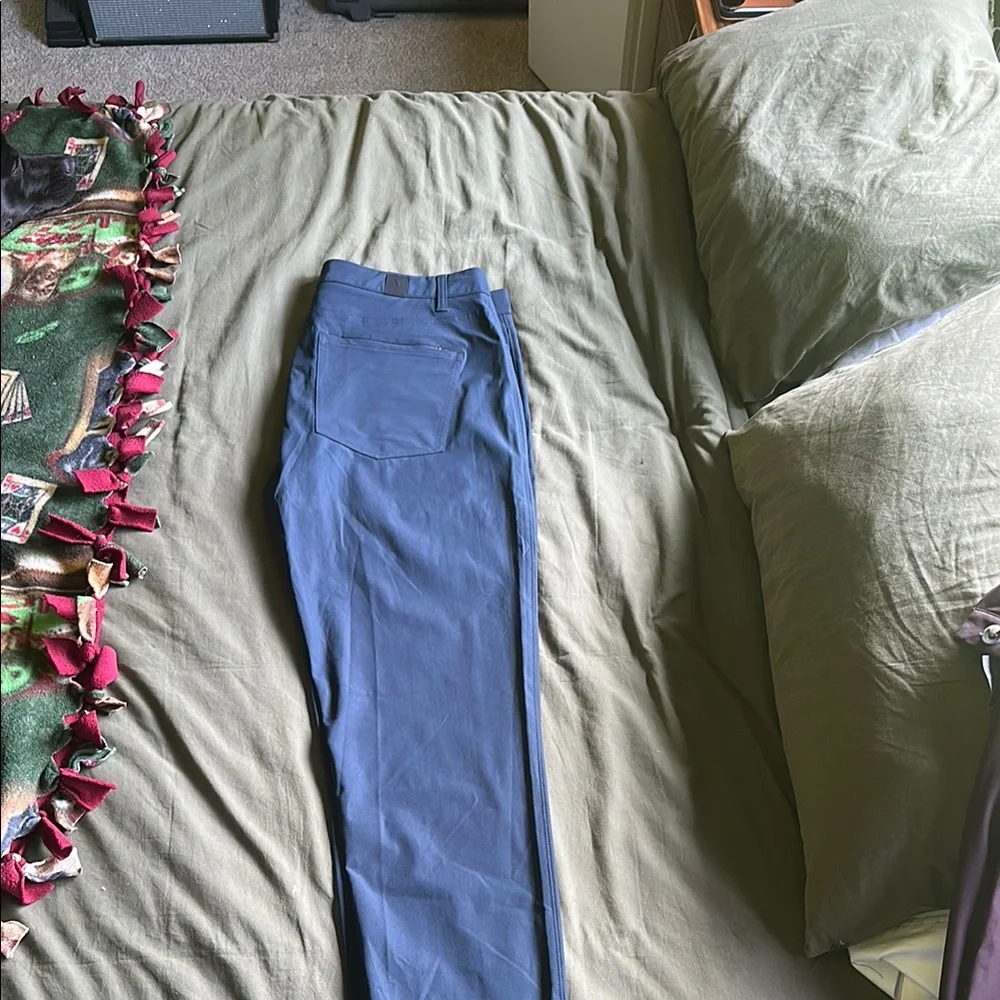 Vuori Men's Dress Pants in Blue & Purple (Never worn!) - Picture 2 of 9